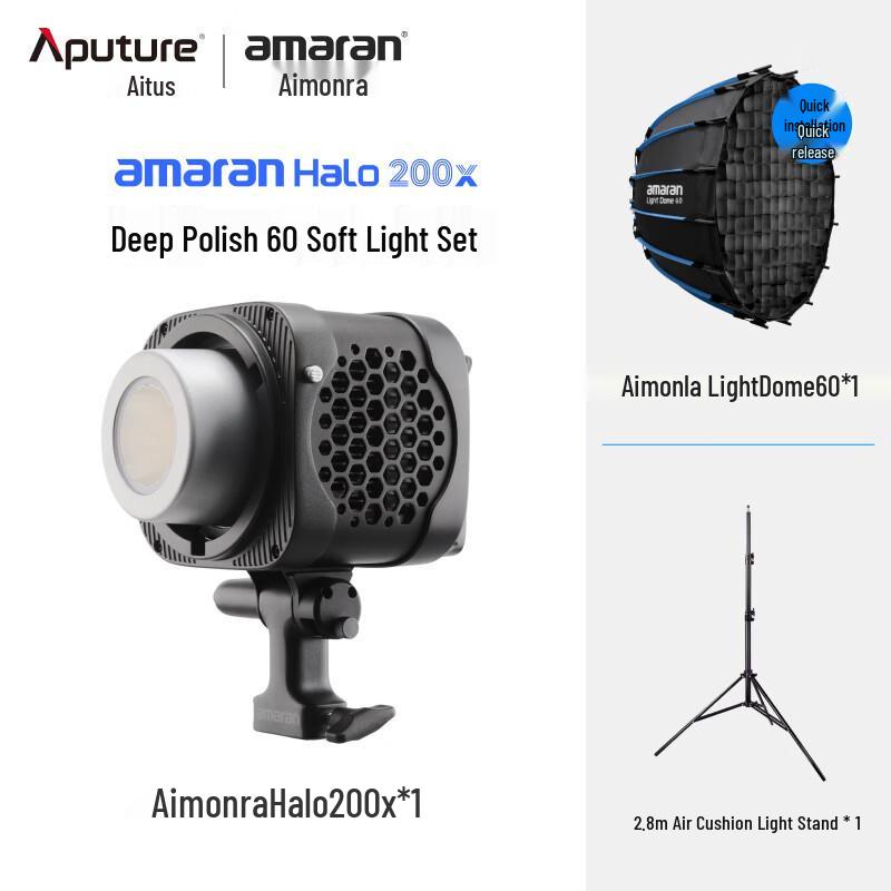 Aputure Amaran Halo 200x Streaming Fill Light