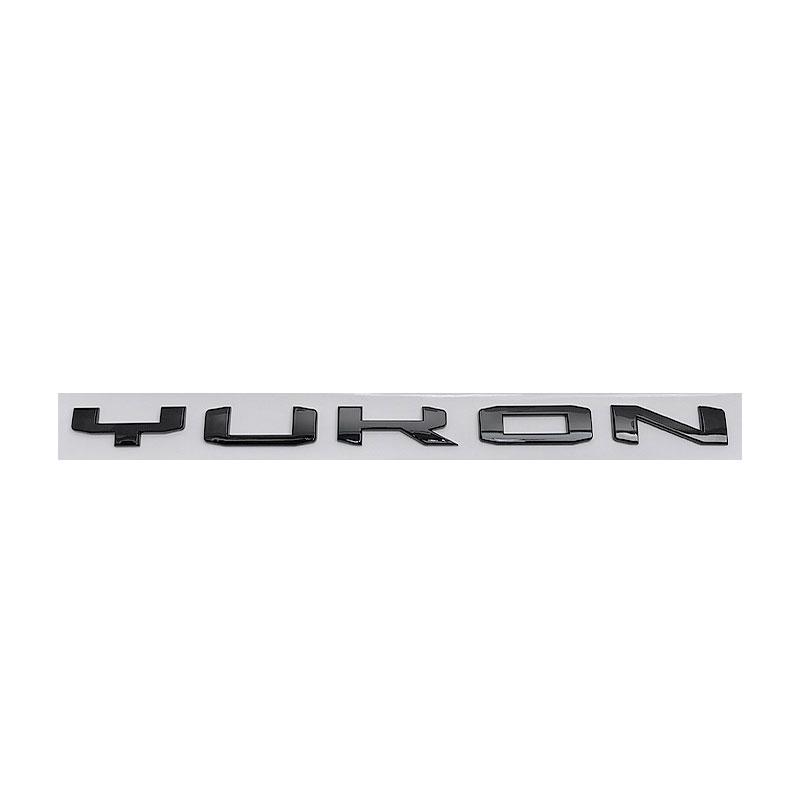 AABJZ1 YUKON neues Etikett Autoaufkleber Für GMC CHEVROLET Pickup modifiziertes Zubehör Heckklappen-Emblem Seitentür-Logo dekorieren groß klein