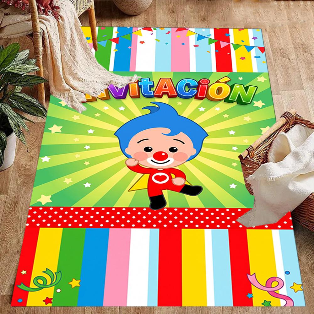 Plim Plim Carpet Design For Playrooms Kitchen Bedrooms Outdoor Antislip Carpet Anime Office Decor Birthdaychristmas Gift