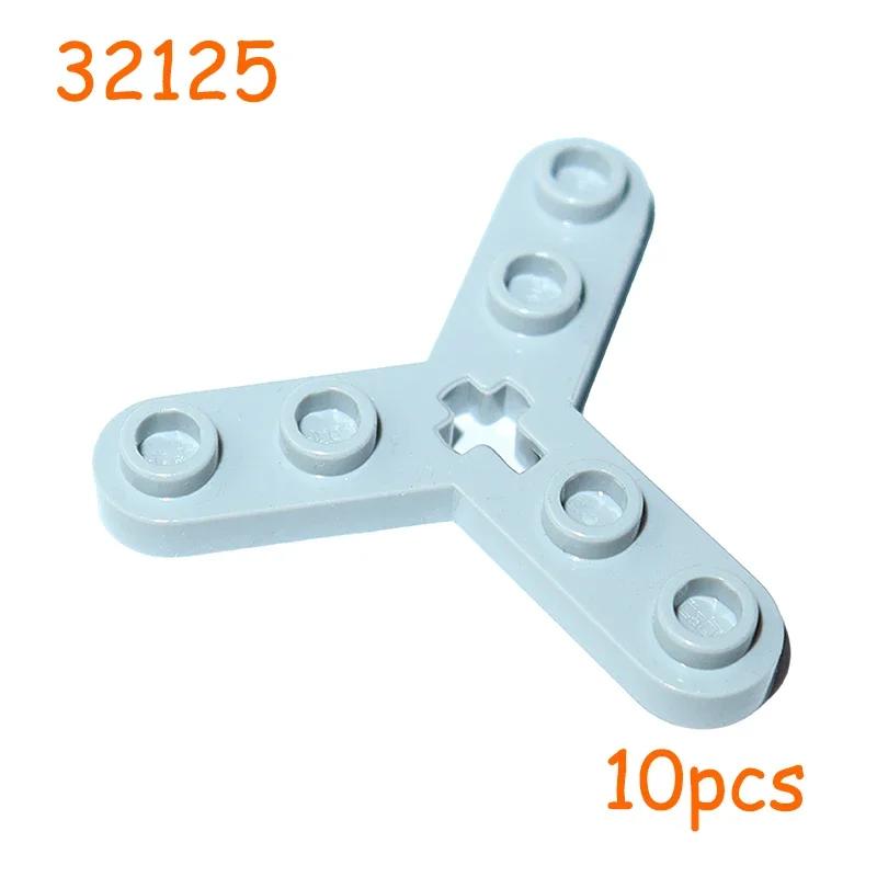 Non-Toxic Technical Plate With Toothed End Small Particle Building Blocks With Studs Moc Toy Parts 32124 32125 4263 2711 4262 4442 2719