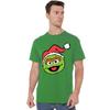 Sesame Street Unisex Adult Oscar The Grouch Santa Hat Christmas T-Shirt