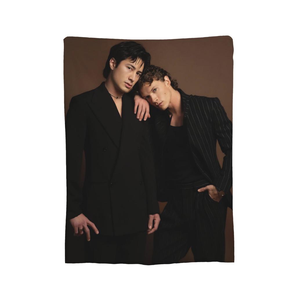 Heated Rivalry Blankets Velvet Autumn/Winter Hudson Williams and Connor Storrie Ultra-Soft Throw Blanket for Bed Bedspreads