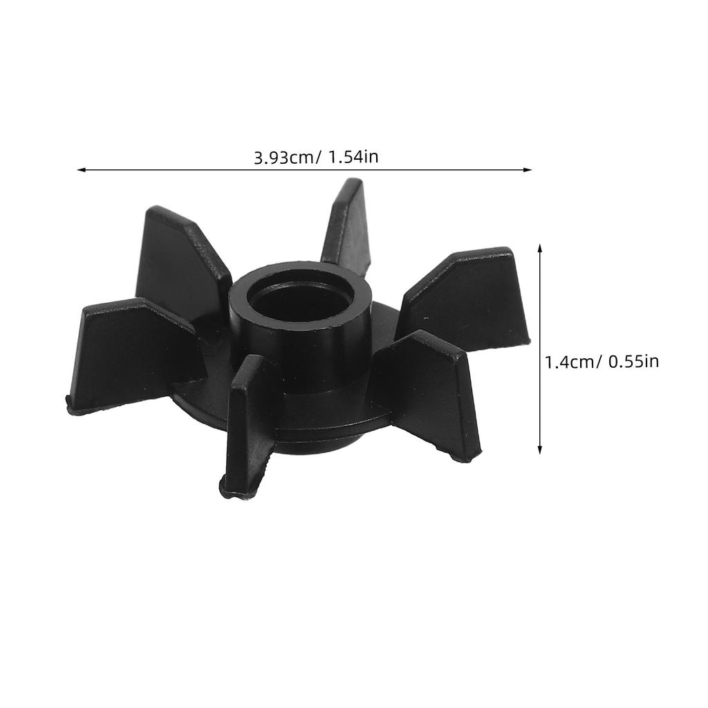 100Pcs Universal Plastic Fan Blade for Electric Motor Condenser Replacement Heavy Duty Motor Compressor Fan Blade Household