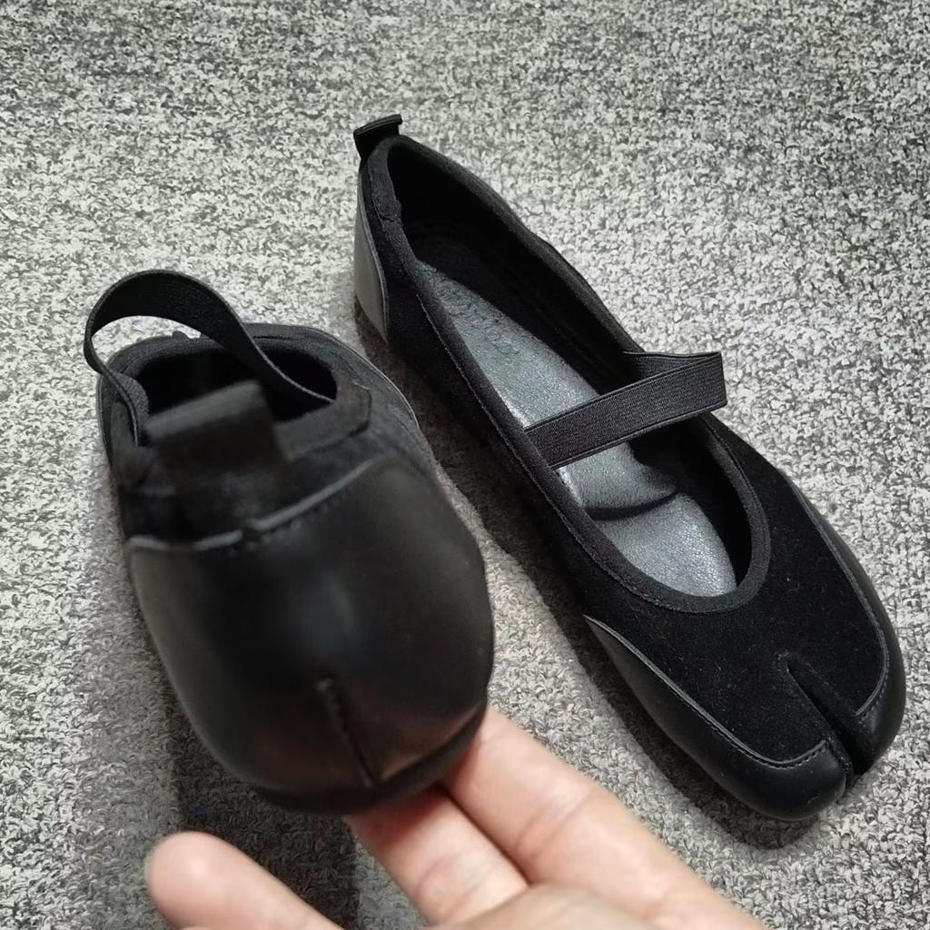 Fashion IPPEUM Tabi Shoes Women Mary Janes Shoes Red 2025 New Fashion Ballet Flats Sneakers Tabis