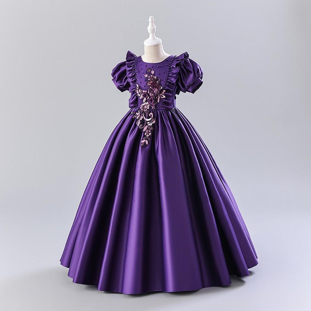 Girls Princess Gown Performance