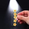 5 pezzi di cristallo bean fibbia fermaglio per capelli copricapo carta per capelli ragazze pettinatura clip per capelli intrecciati