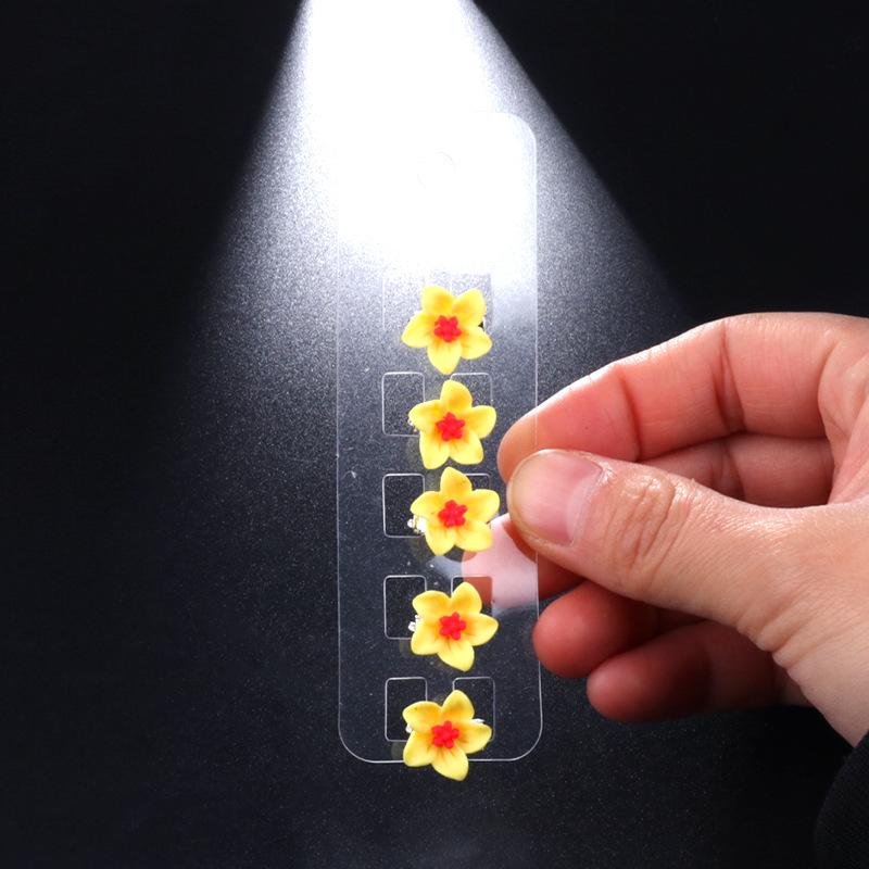 5 pezzi di cristallo bean fibbia fermaglio per capelli copricapo carta per capelli ragazze pettinatura clip per capelli intrecciati