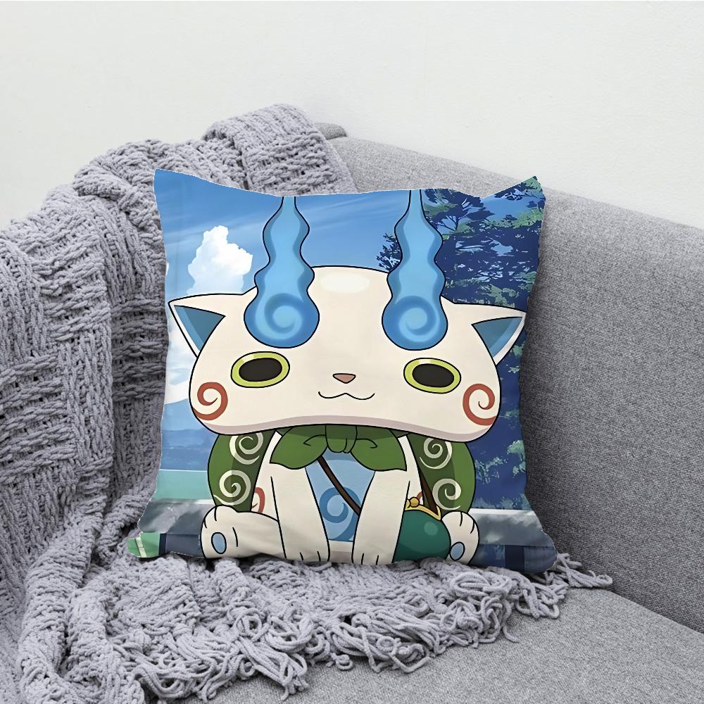 Y-Yokai W-Watch Pillow Case Soft Cushion Cases for Farmhouse Sofa Decor Home Decorations and Protector Pillow Case