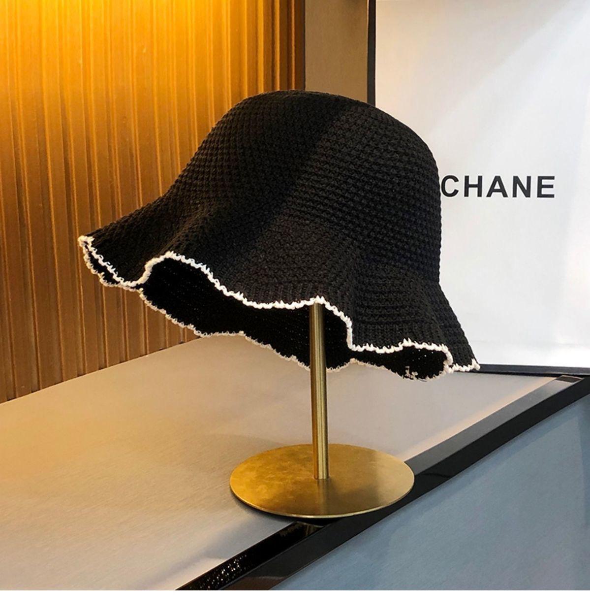 Японская универсальная кружевная вязаная панама-рыбак детская летняя для путешествий, закрывающая лицо, маленькая, дышащая, солнцезащитная, защита от солнца, панама Adjustable