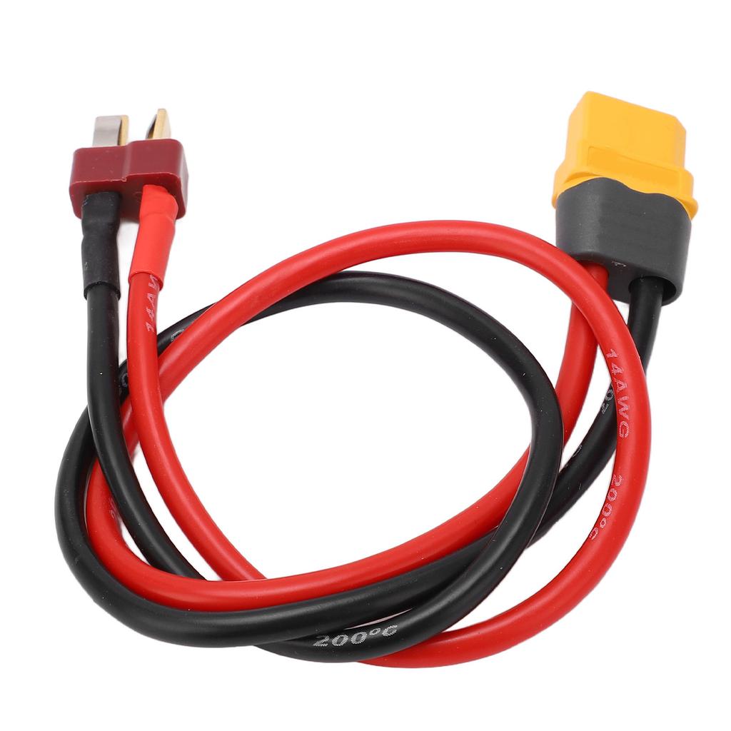 XT60 Female to T Plug Male Connector Cable 14AWG RC Adapter Lead for Remote Control Car Drone