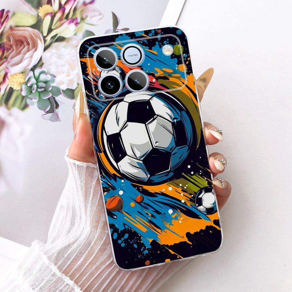 Bow Love Heart Pattern Cute Cat Phone Case For Honor Win 5G Casing Soft TPU Silicone Shockproof Back Cover Transparent Capa Honor Win 5G
