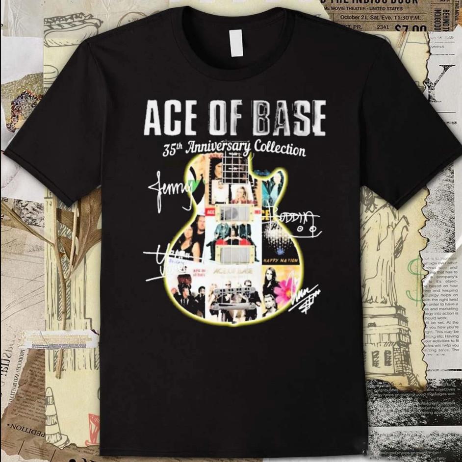 Ace Of Base 32th Anniversary Collection T-shirt, Size S-4XL