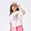 B. Duck Little Yellow Duck Children's Clothing Girls' Simple, Loose and Comfortable T-shirt