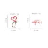 European-American Style ECG Alloy Brooch: Creative Cartoon Stethoscope Series