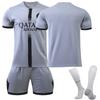 22/23 Saint-Germain bortedrakter barnefotballuniform treningsdraktsett
