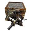 Messing Nautisches Sextant mit Holzkiste - Kelvin & Hughes Viktorianische Marineinstrumente - Navigationsschiff Sextant - Am besten als Geschenk