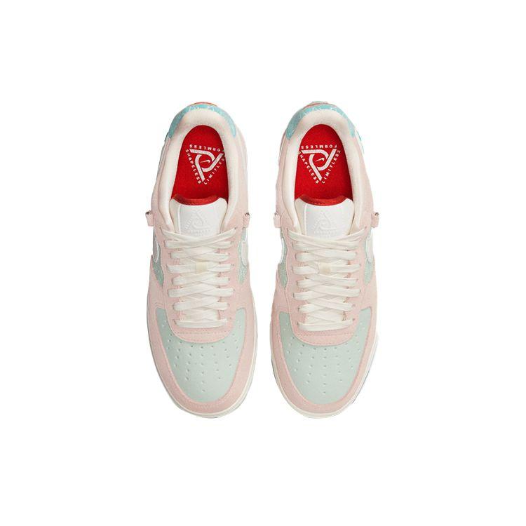 Nike Air Force 1 07 LX Shapeless, Formless and Limitless Women Sneakers Pink Seafoam Sail DQ5361-011