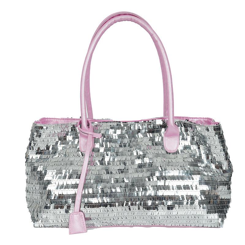Minimalist Bag For Women With Sequin Details And Magnetic Closure For Daily Use