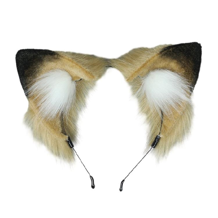 Костюм Косплей Льва Уши Хвост Льва Хэллоуин Вечеринка Ободок с Ушами Льва Хвост
