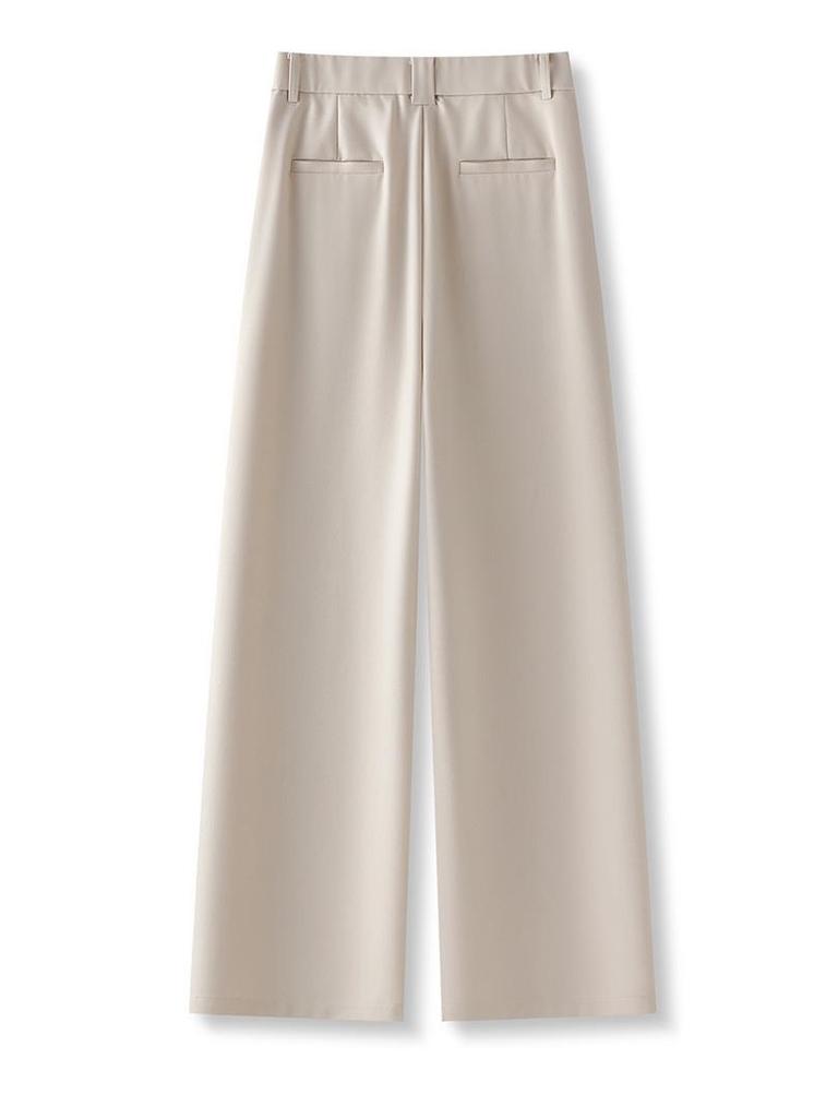 Women's Tencel Acetate Loose Fit Draping Casual Pants - Slimming, Versatile, Narrow To Wide Leg (Spring 2025)