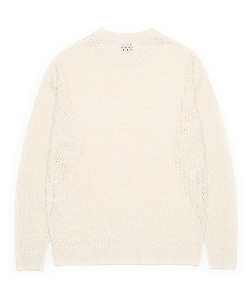 LEE Scallop Pullover Knit Ivory
