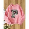 Europese maten Kinder Hoodie met Ronde Hals Mode Print Veelzijdige Top