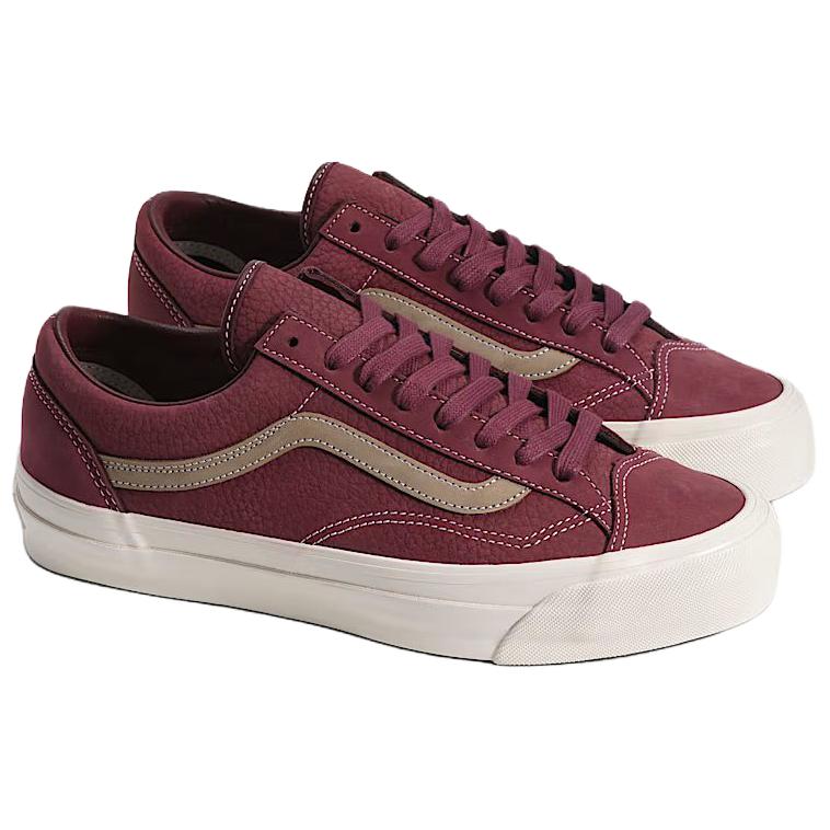Vans Premium Old Skool Bequeme Passform Skate-Schuhe Unisex Sneaker Royal Port-Rot VN000D9R4QU