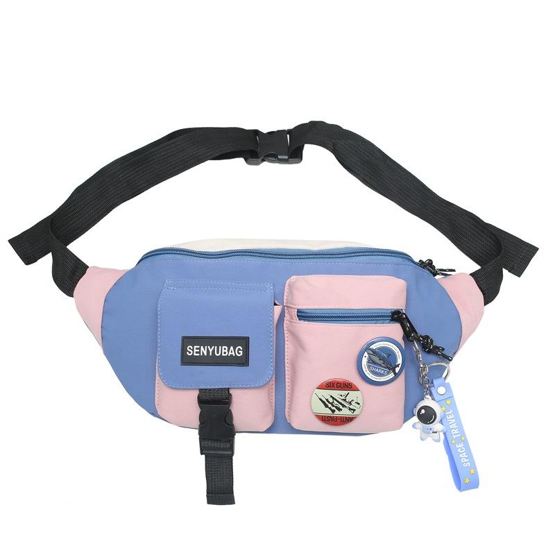 Large-capacity Shoulder Messenger Bag Personality Function Tide Brand Mobile Phone Sports Pocket Leisure Storage Fashion Men's Bags