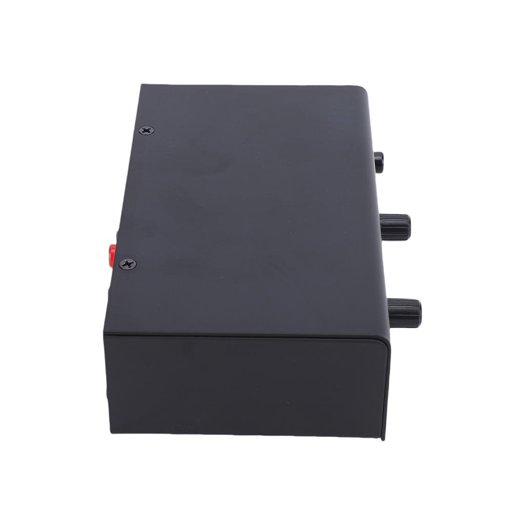 2-Kanal Mikrofonvorverstärker Mikrofonvorverstärker XLR-Eingänge Phantomspeisung Metallgehäuse für Aufnahmen Live-Auftritte US