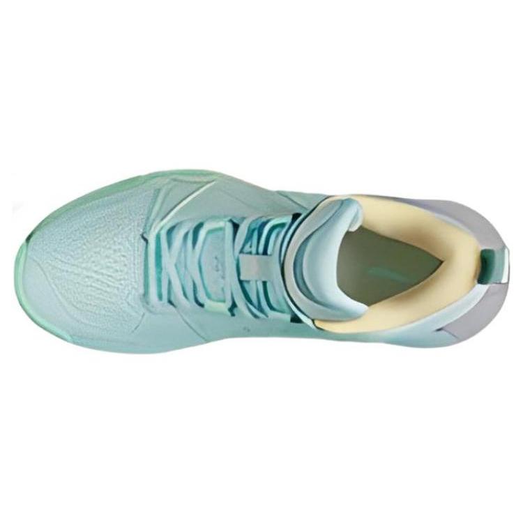 New LiNing Liren 2 Low Seashore Cushioning Anti Slip And Wear Resistant Low Top Basketball Shoes Men's Neon Pink Green ABAS039-4