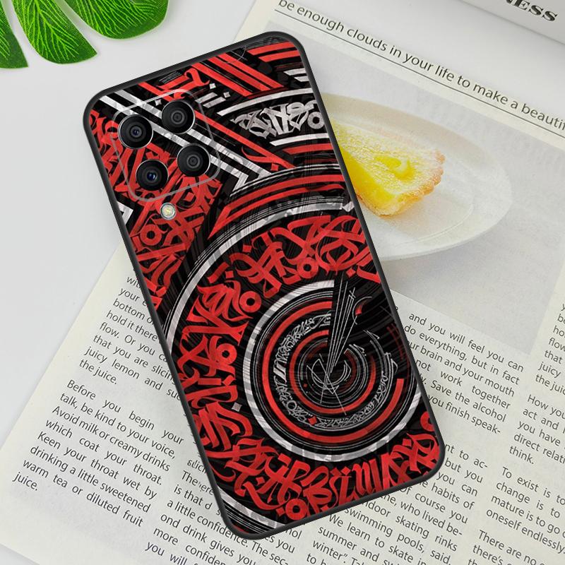 Pokras Lampas Art Graffiti Case For Samsung Galaxy M12 M11 M13 M14 M15 M06 M16 M36 M56 M31 M53 M32 M52 M35 M55 M34 M54
