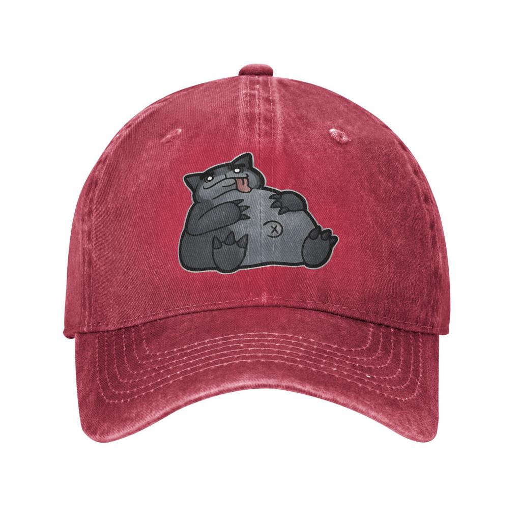 Klassische MEWGENICS Frank Baseballkappe Unisex-Stil Used-Denim Gewaschene Kopfbedeckung Outdoor-Workouts Verstellbare Passform Kappen Mütze