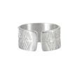 Adjustable Open Ring Men Women Vintage Geometric Finger With Tian Dao Chou Qin Motif