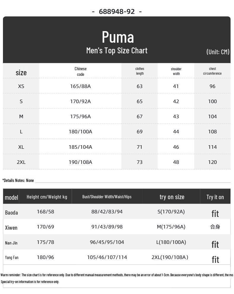 PUMA Men's Summer Sportswear Short Sleeve T-Shirt 688948-92