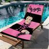 Betty Boop Print Beach Towel, Versatile Lightweight Absorbent Beach Towel for Pool Surf Yoga Bathroom, Perfect Birthday Holiday Gift
