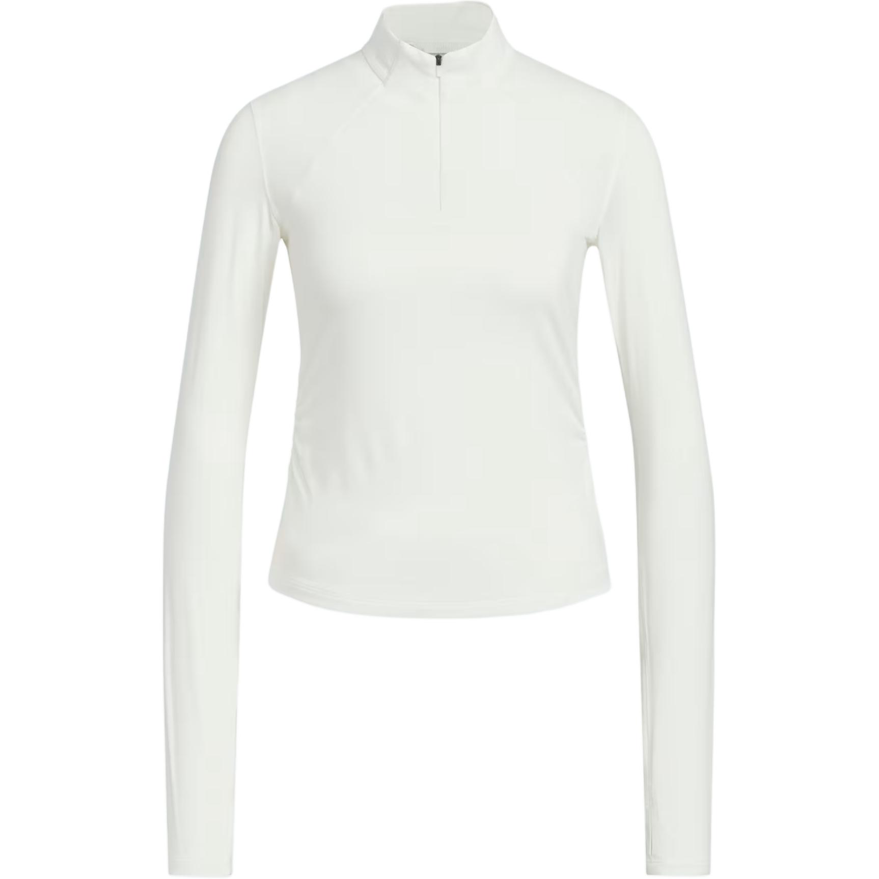 Adidas T Shirts Women s Ecru Stand Collar KH2642 XL