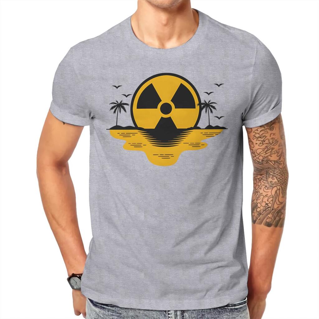XRAY TECH RAD LIFE BEACH DESIGN TriBlend Unisex T Shirt Crewneck TShirt Cotton Clothing