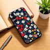 F-flowers Phone Case For Samsung Galaxy A73,A72,A71,A70,A53,A52,A51,Others Soft Black Cover