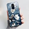 Hülle Für LG K8 2017/LG K8 2018/LG K9 2018 Weiches Silikon Schwarzes Gehäuse Für LG K10 2016/LG K10 2017 Hülle Niedliche Blume Cartoon Hülle