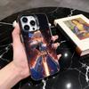 Fate Z-zero Stay Night cool S-Saber Phone Case For iPhone 17,16,15,14,13,12,11 Plus,Pro Max,Colored Silver Plated Inside Cover