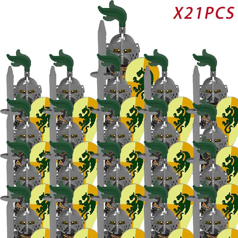 Medieval Knights & Warriors Building Blocks Roman Legion Spartan Cavalry Crusaders Bricks