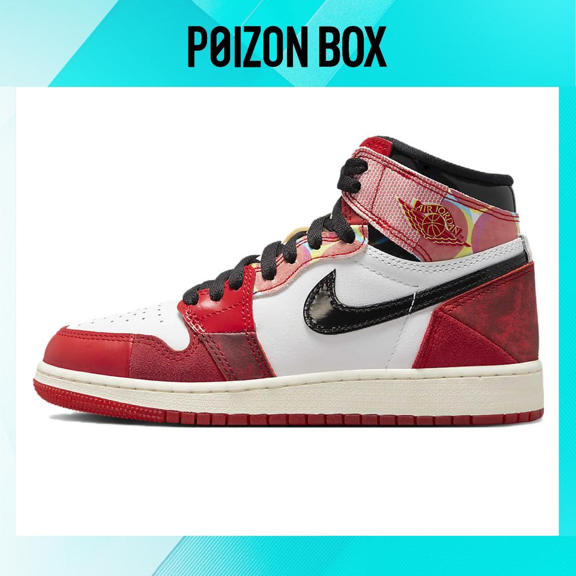 

кроссовки Jordan 1 Retro High OG Spider-Man Across the Spider-Verse (GS) DV1753-601