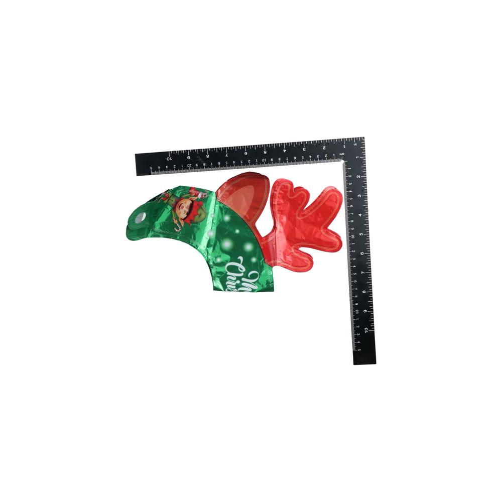 Head Mounted Hair Band Balloon Thickened Aluminum Film Balloon Christmas Balloon Headband  Party