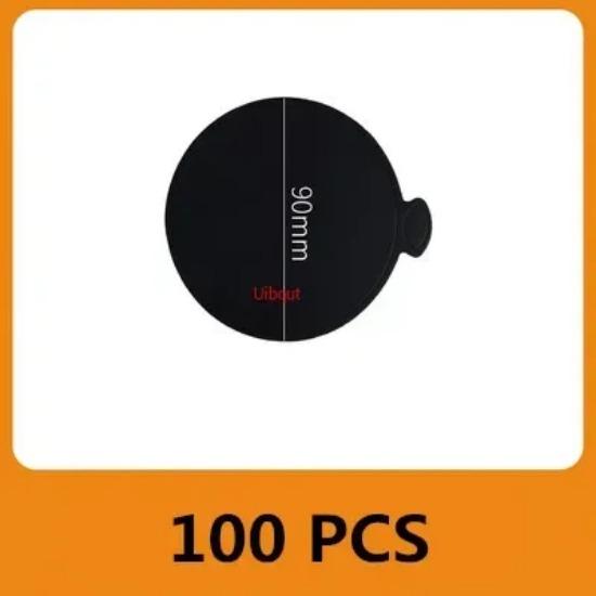 100ks/set Zlatá stříbrná Mousse Mat Spodní Pěna Dort Základní desky Papírová deska Tvar Dezertní tác Vánoční dort Dekorace Pomůcky