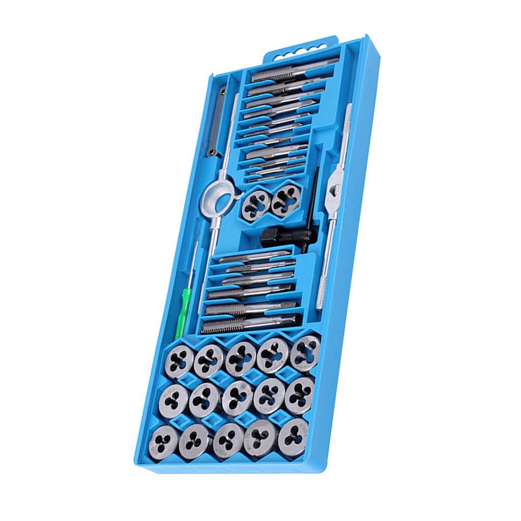 40pc Robust Threading Set Effective Tap And Die Set For Precision Threading In Metalworking And DIY Projects