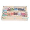 2 In 1 Double Sided Wooden Magnetic Color Sorting Maze Alphabet Learning Math Toys Counting