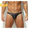 Men's Spring and Summer Solid Color U Convex Large Bag Breathable Low-waisted Briefs