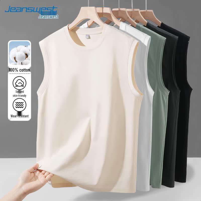 Jeanswest Men s Pure Cotton Sleeveless Tank Top XL