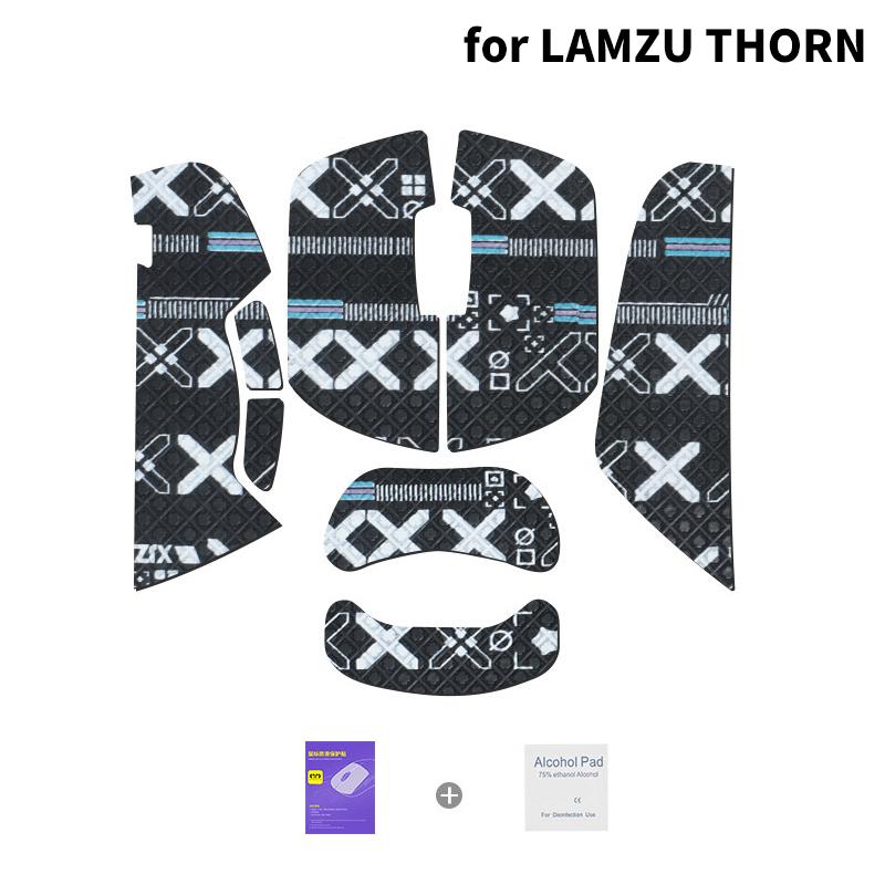 

Нескользящая лента для мыши, наклейка на скейт для Lamzu Thorn 4K, игровая мышь, аксессуары для настольных геймеров, противоскользящие