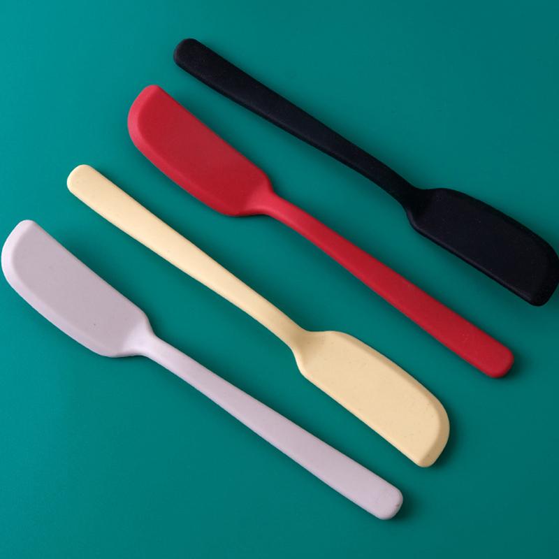 19cm Silicone Spatula Cream High Temperature Resistant Non-stick Spoon Baking Accessories Tools Kitchen Gadgets